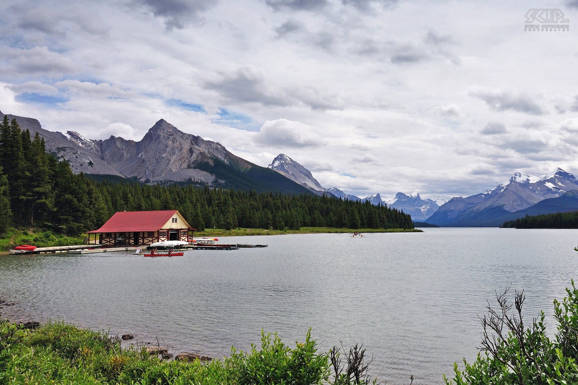 Jasper NP - Maligne Lake - Boathouse  Stefan Cruysberghs